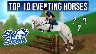 Top 10 Eventing horses in Star Stable!