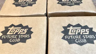 OPENING UP THE TOPPS FUTURE STARS CLUB MONTHLY SUBSCRIPTION BOXES!