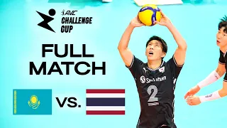 🇰🇿 KAZ vs. 🇹🇭 THA - AVC Challenge Cup 2024 | Pool Play - presented by VBTV