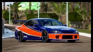 Han's Mona Lisa from Tokyo Drift. Nissan Silvia S15 // Forza horizon 5 // Steering wheel Gameplay