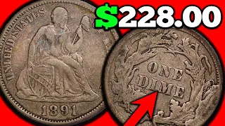 1891 Seated Dimes Worth Money! Silver Coin Errors You Should Know About