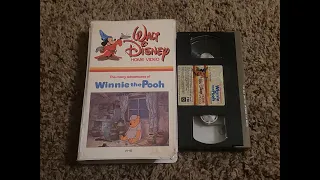 Opening & Closing to The Many Adventures of Winnie the Pooh 1981 VHS