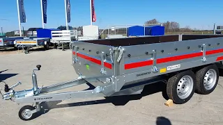 Przyczepa Transporter Temared 3015/2 SK - Hochlader 750kg , kat B