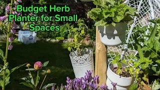 Budget Herb Planter for Small Spaces