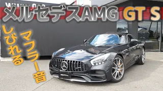 【しびれるマフラー音】メルセデスAMG GT Sをご紹介！