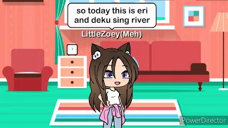 Deku and eri sing river
