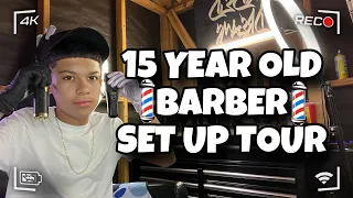 15 year old barber set up (updated version)