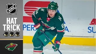 Mikael Granlund records his second career hat trick