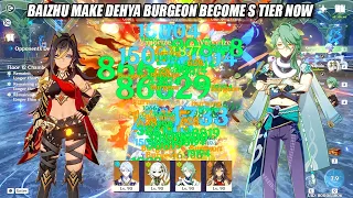 Baizhu Make Dehya Burgeon Become S Tier Now - Immortal Team 3.6 Floor 12 Showcase