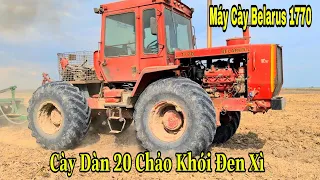 Xem Khủng Long Belarus 1770 Cày Phá Lâm Khói Đen Xì Cứ Tưởng Tàu Hỏa Chạy Đến,Máy Cày Tây Ninh