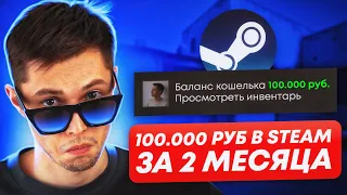 100К В STEAM ЗА 2 МЕСЯЦА? КАК Я ЭТО СДЕЛАЮ? CS:GO / DOTA 2