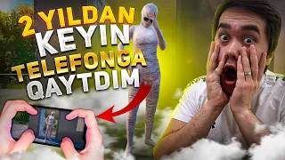 PUBG MOBILE - 2 YILDAN KEYIN BIRINCHI MARTA TELEFONDA O'YNADIM