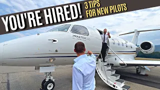 GET YOUR FIRST PILOT JOB! | 3 Tips for New Pilots! | Flight Training & Aviation