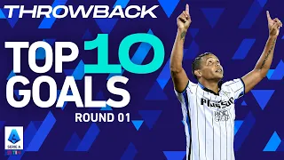 Throwback | Top 10 Goals | Round 1 | Highlights of the Season | Serie A 2021/22