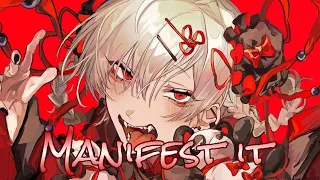 [Nightcore]♡Manifest it♡-Neffex-(+Lyrics)