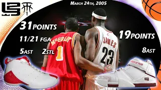 Tracy McGrady VS LeBron James Face-off March 24th 2005