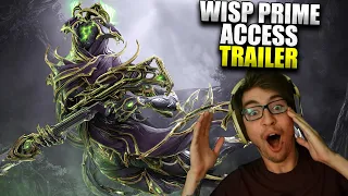 Wisp Prime Acccess Trailer! Coming July 27! Pupsker Reacts