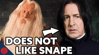 Proof That Dumbledore NEVER Liked Snape | Harry Potter Film Theory