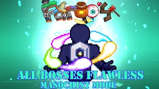 Terraria Fargo's Souls Mod - All Bosses Nohit (Supreme Masochist God Rules)