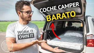 🛠️ CAMPERIZAR un coche ¿CUÁNTO CUESTA?| Cómo VIAJAR por poco DINERO | Camper CAR LOW COST Chevrolet