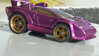 Lamborghini Countach 🍇 Custom #hotwheels #custom