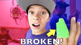 MY SISTER BROKE MY FINGER!!! Trip to the ER