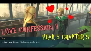 Confess Love To Penny Year 5 Chapter 5 Harry Potter Hogwarts Mystery