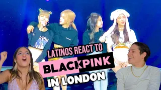 Latinos react to BLACKPINK - Hope Not - Wembley Arena, London REACTION | FEATURE FRIDAY ✌