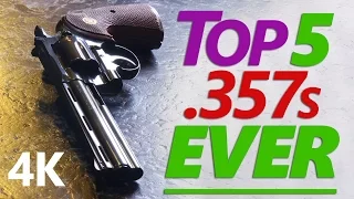 4K: The Real Top Five .357 Magnum Revolvers ★ G.O.A.T. Edition ★