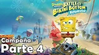 Bob Esponja: Batalla por fondo de Bikini Rehidratado - Parte 4 - Campaña - Jeshua Games