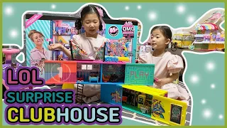 LOL SURPRISE CLUBHOUSE Unboxing review / play