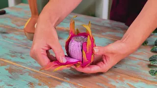 Easy Dragon Fruit And Tomato Peeling 🍅