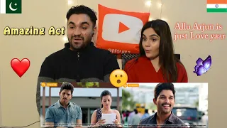 Pakistani reaction to Sarrainodu Comedy & Love scenes | Allu Arjun | Desi H&D Reacts