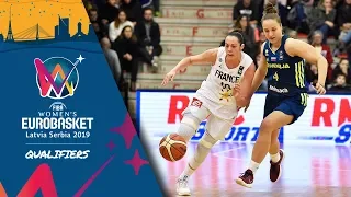 France v Slovenia - Full Game - FIBA Women's EuroBasket 2019 Qualifiers