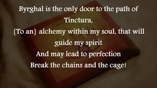 "Wisdom And The Cage" - THERION - Lyrics - HD - 2007