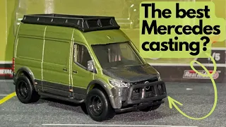 This is simply AMAZING! || Mercedes Benz Sprinter || Hotwheels Premium Deutschland Design