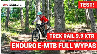 Test: Trek Rail 9.9 - e-MTB enduro full (wypas), czyli co oferuje elektryczne MTB za 55 k PLN?!