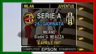 Serie A 1996-97, g26, AC Milan - Juventus (SD)