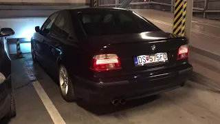 Bmw E39 535i V8 straight pipes