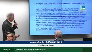 Fernando Siqueira (Ass. de Engenheiros da Petrobras) na Audiência Pública sobre o Limite de Juros