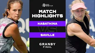 Daria Kasatkina vs. Daria Saville | 2022 Granby Final | WTA Match Highlights