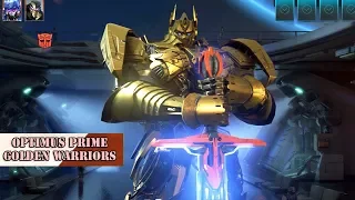 Optimus Prime Golden Warriors Light Sword - TRANSFORMERS Online 变形金刚 -  Team Fight Gameplay