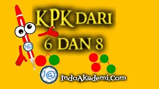 Kelipatan Persekutuan dari 6 dan 8 - KPK dari 6 dan 8