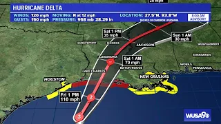 Hurricane Delta To Make Landfall Friday