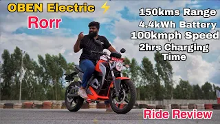 Oben Electric - Rorr Ride Review - Should you buy this Motorcycle? - Pradeep on Wheels