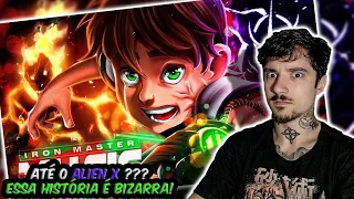 (O ALIEN X?!) REAGINDO a Relógio Esquisito | Carnitrix (Ben 10 AU) | Iron Master | REACT // NaiReact