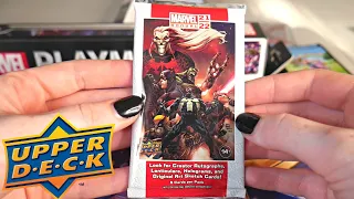 Marvel 2021-22 Annual Hobby Box Card Review!