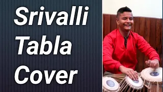 Pushpa: Srivalli Tabla Cover By Bikhyat Hyoju | Allu Arjun, Rashmika Mandanna | Javed Ali