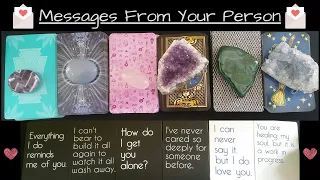 💌 MESSAGES FROM YOUR PERSON 💌 Pick A Card Timeless Tarot Love Reading