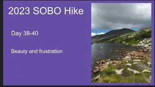 AT SOBO Thru-hike 2023